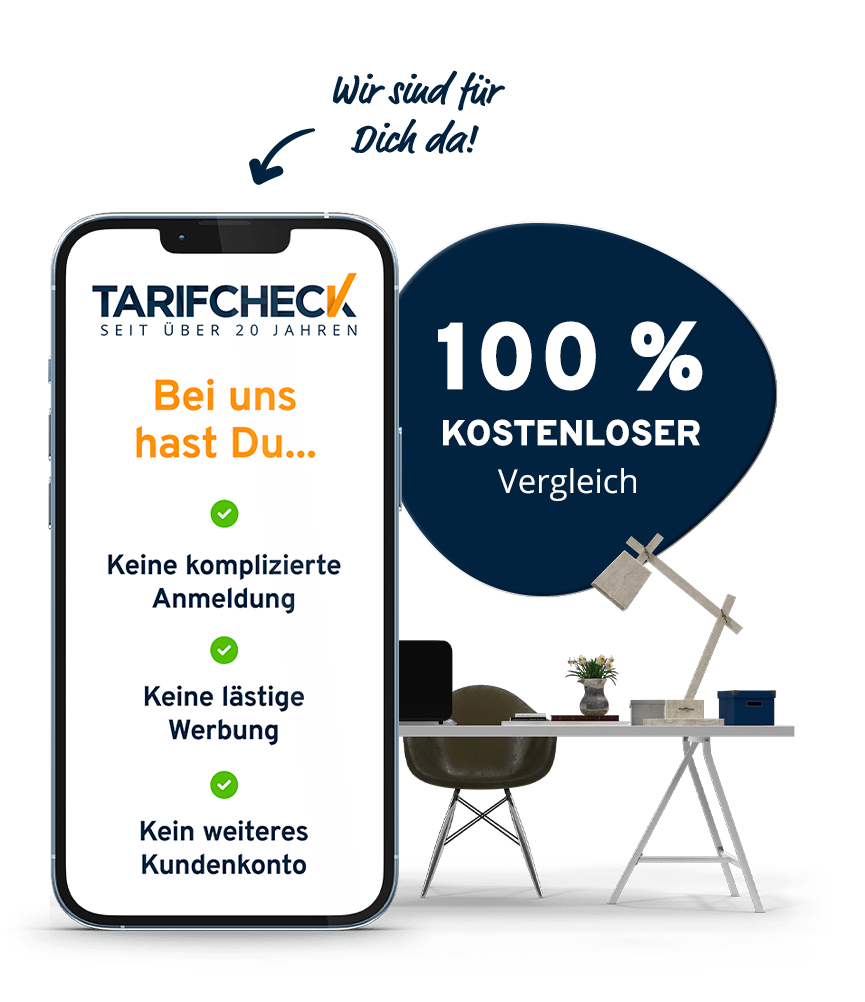 100 % kostenloser Vergleich