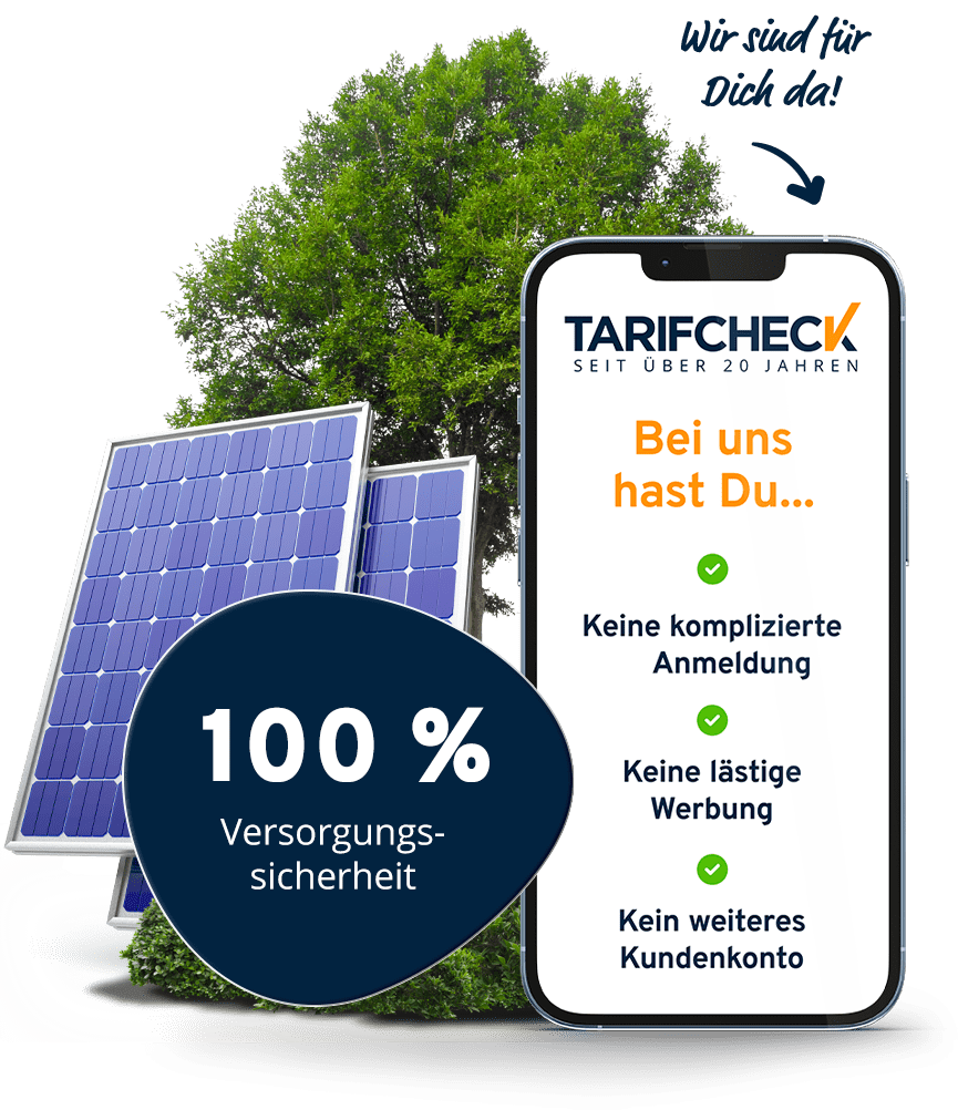 100 % Versorgungssicherheit