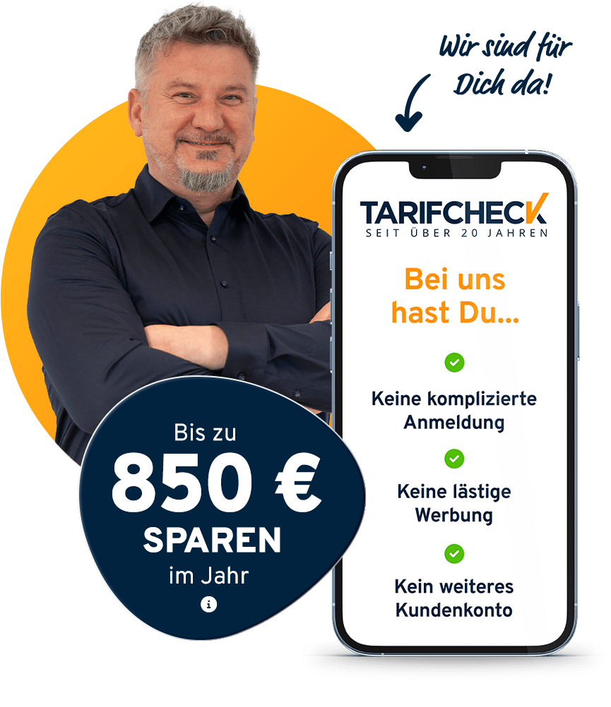Strom-Vergleich - Bis zu 850 € sparen im Jahr
