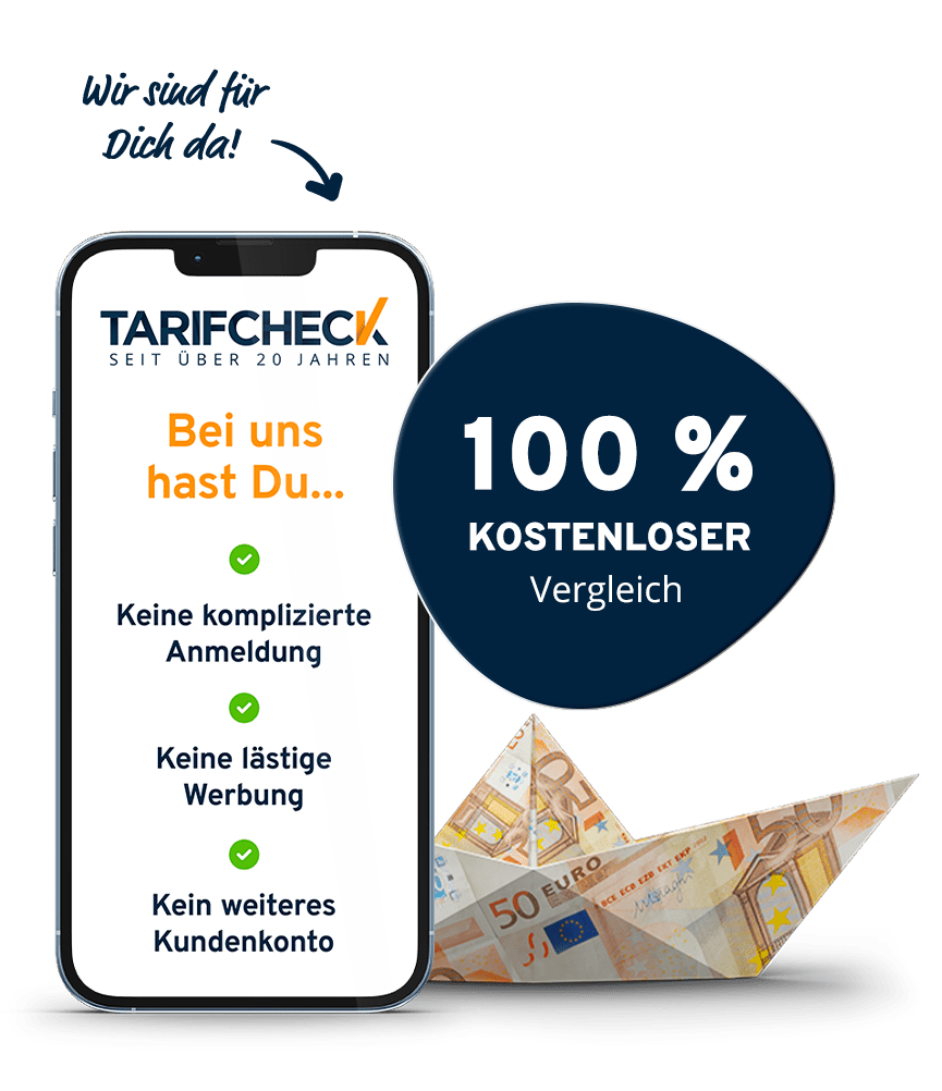 100 % kostenloser Vergleich
